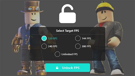 roblox fps unlockers|More.